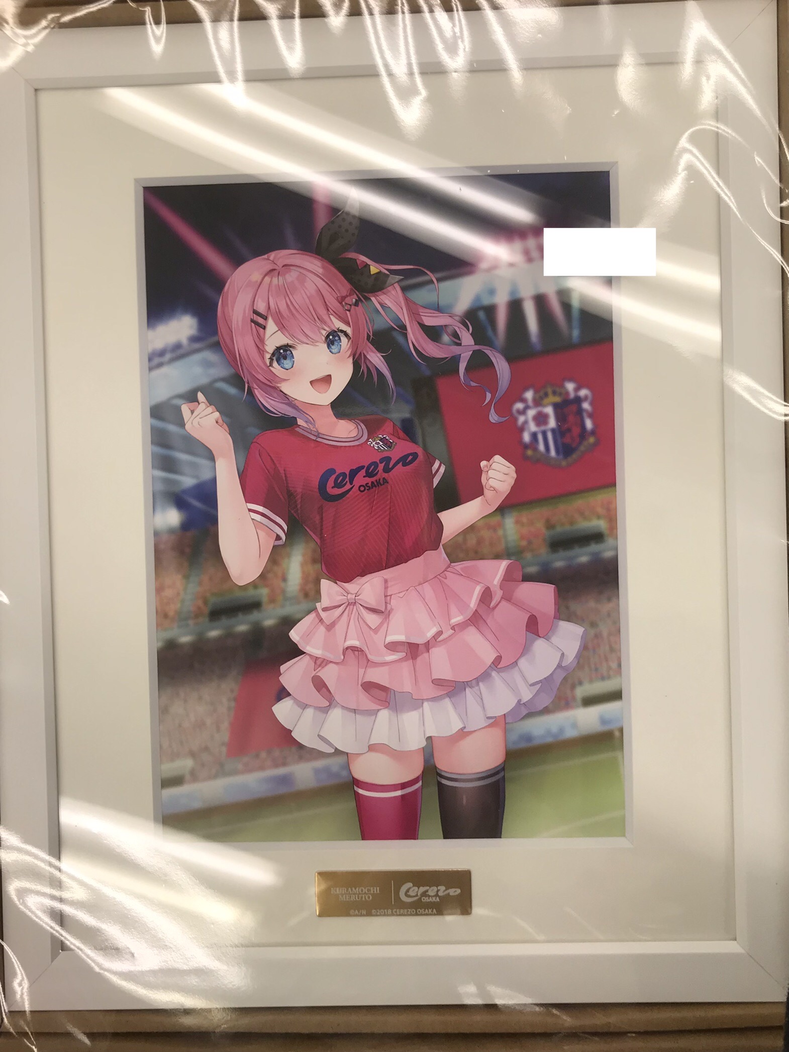にじさんじ×2024 J1 20クラブ×楽天コレクション Cパターン S-12賞 キャラファイングラフ 倉持めると セレッソ大阪