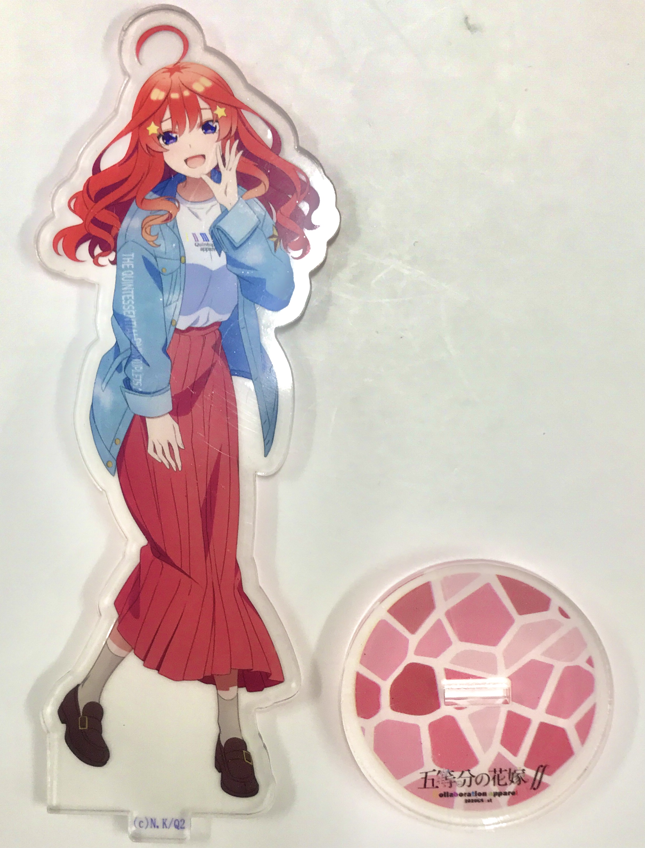 五等分の花嫁∬×UNDER GROUND CIRCUS アクリルスタンド 中野五月 【UNDER GROUND CIRCUS特典】