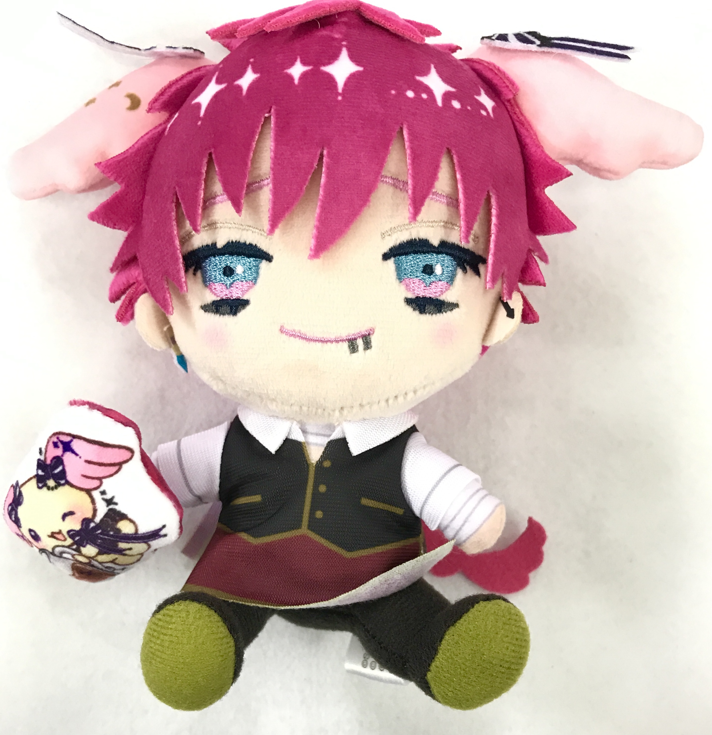 悪魔執事と黒い猫 ぬいぐるみ ラト×アズキ シナモエンジェルス 悪魔執事と黒い猫×Cinnamoroll DollyMix