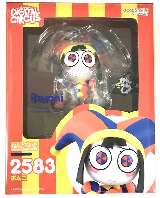 ねんどろいど　ポムニ　2583 The Amazing Digital Circus - Nendoroid #2583 - Pomni