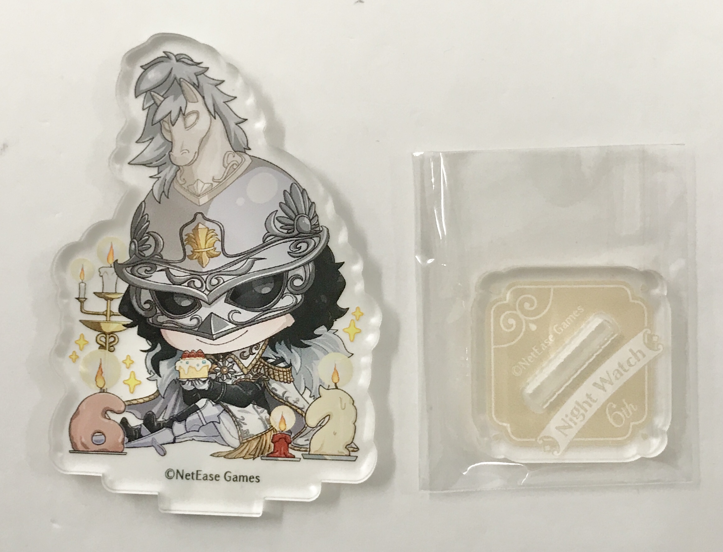 Identity V 第五人格×SWEETS PARADISE 6周年 Anniversary Cafe ミニキャラ トレーディングアクリルスタンド 夜の番人(イタカ)