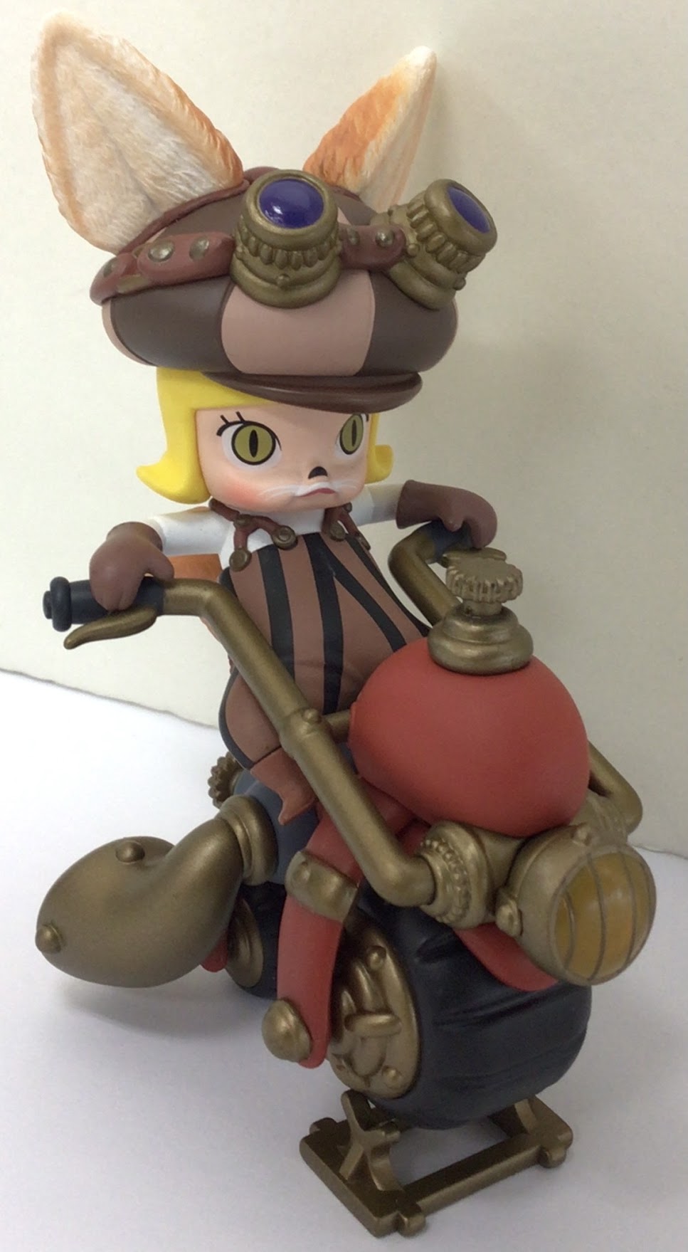 POPMART MOLLY スチームパンク アニマル バイク シークレット