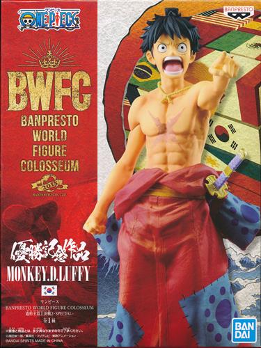 【未開封】ONE PIECE BANPRESTO WORLD FIGURE COLOSSEUM 造形王頂上決戦 2 -SPECIAL- モンキー・D・ルフィ