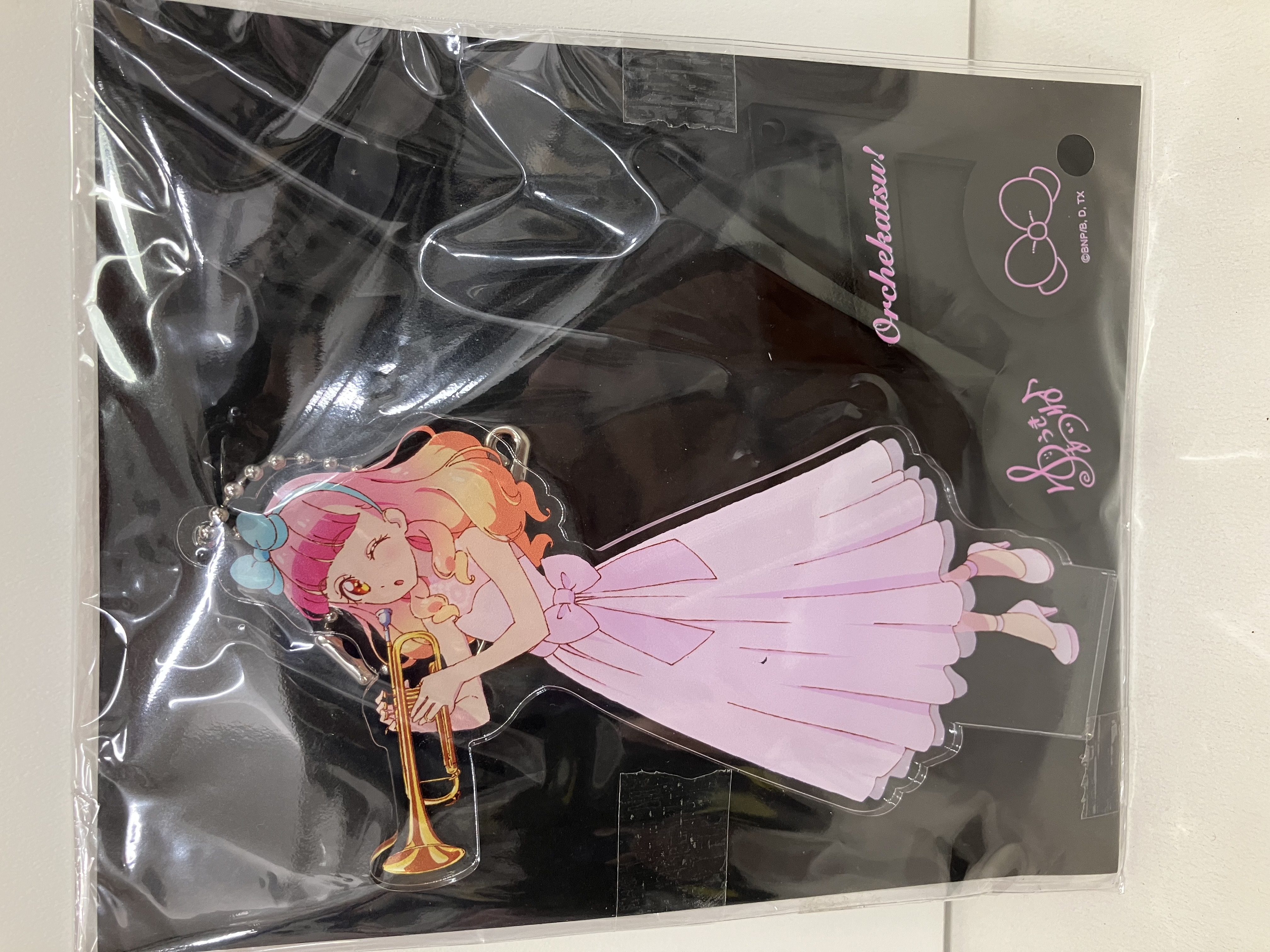 アイカツ テヅカツ 星宮いちご アクリルバッジスタンド アクリルバッジスタンドキーホルダー ver. 5th FES いちご