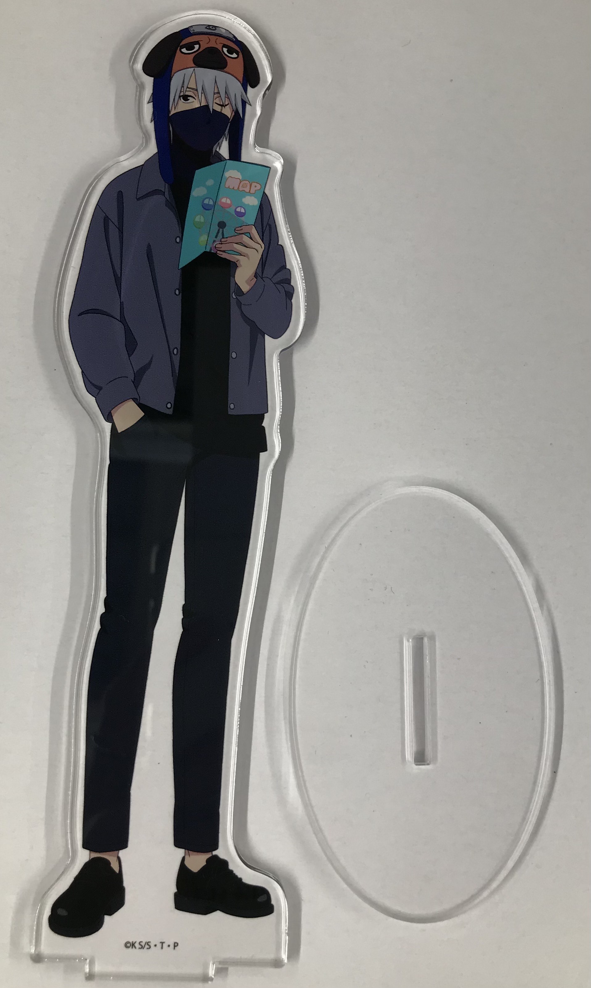 NARUTO-ナルト- 疾風伝/BORUTO -ボルト- NARUTO NEXT GENERATIONS キャラアクリルフィギュア 43 描き下ろしイラスト テーマパークver. はたけカカシ