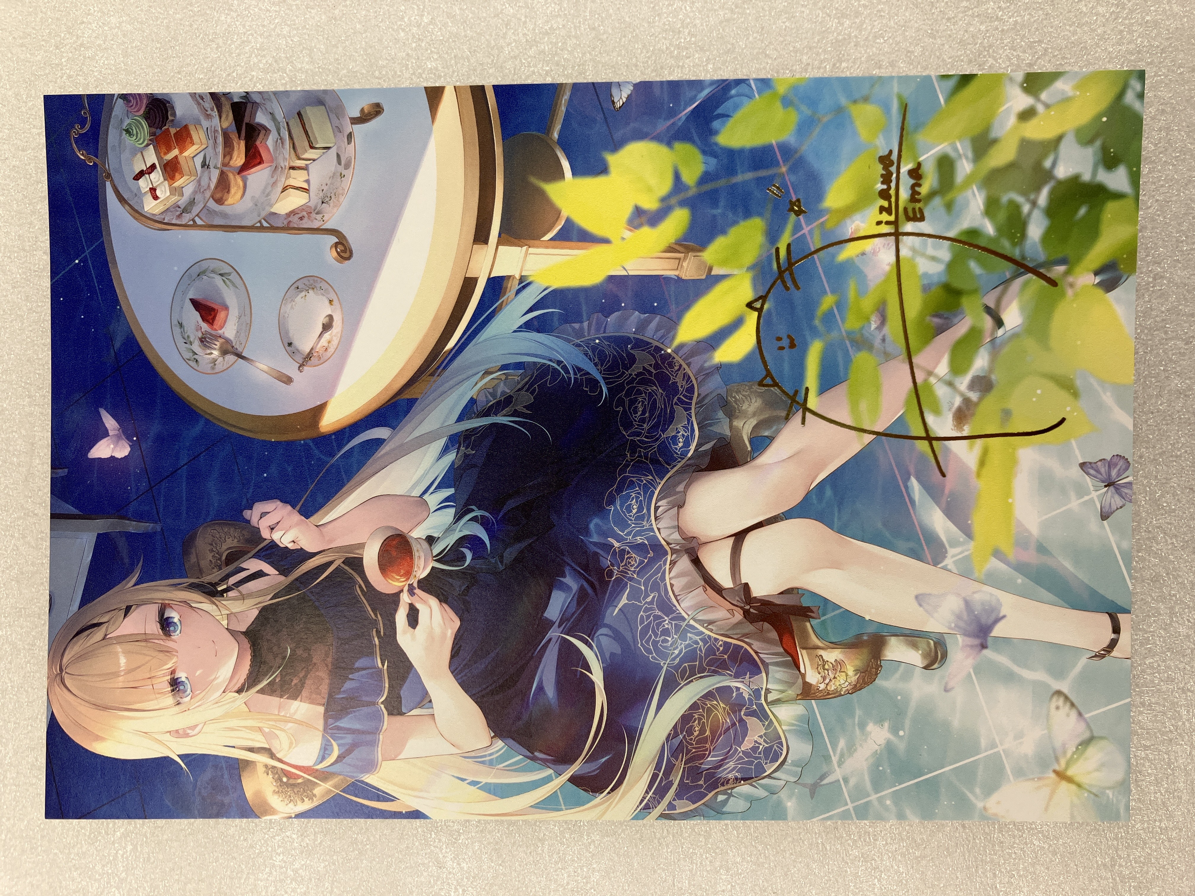 ぶいすぽっ！紫宮るな 箔押しサイン入り ポストカード まとめ売り ぶいすぽっ！【公式】 on X: 