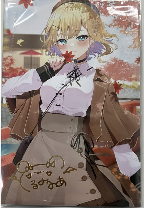 ぶいすぽっ 胡桃のあ 箔押し ポストカード 963 ぶいすぽっ！ 胡桃のあ 箔押し ポストカード 誕生日記念グッズ