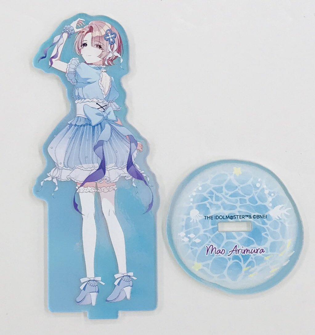 学園アイドルマスター×サンシャイン水族館 オーロラアクリルスタンド 有村麻央