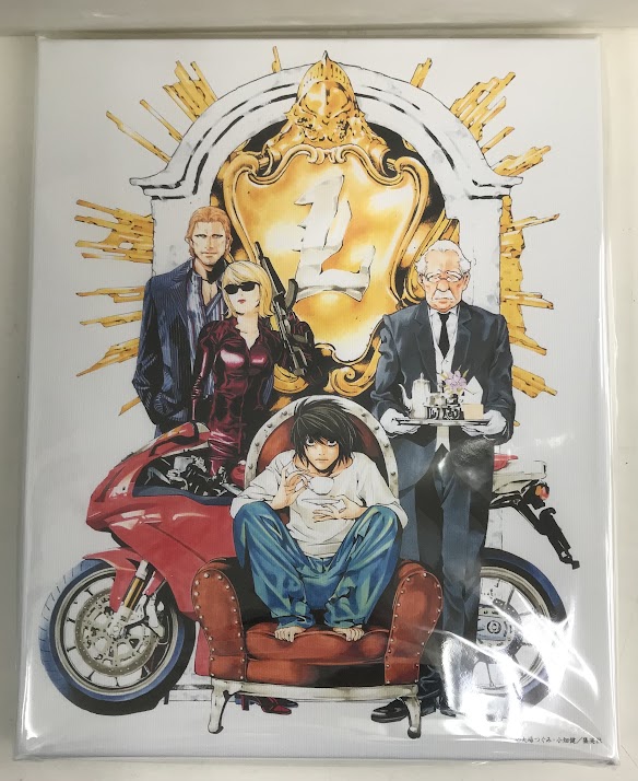 未開封】DEATH NOTE キャンバスアート A ﾃﾞｽﾉｰﾄｷｬﾝﾊﾞｽｱｰﾄA