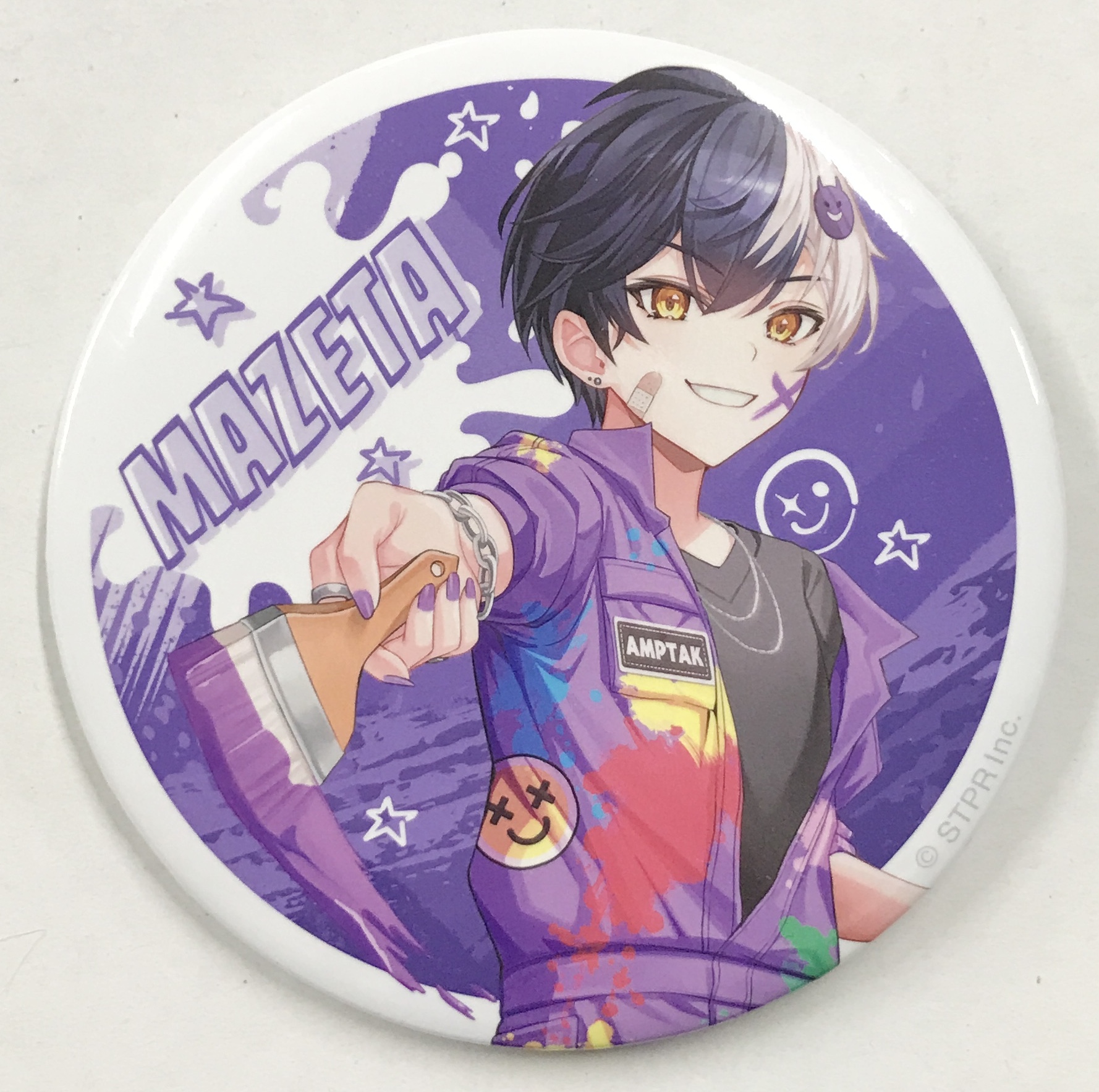 AMPTAKxCOLORS ランダムBIG缶バッジ まぜ太 ｱﾝﾌﾟﾀｯｸｶﾗｰｽﾞﾗﾝﾀﾞﾑﾋﾞｯｸﾞ