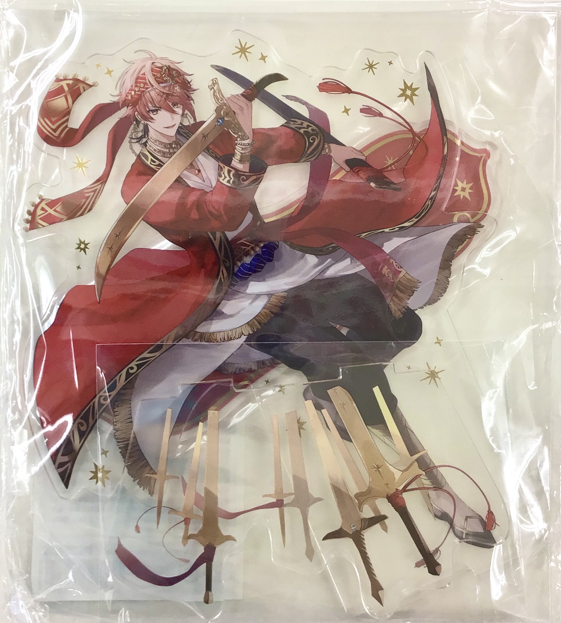 【未開封】にじさんじ VOLTACTION アラビアンスタイルグッズ 箔押しアクリルスタンド セラフ・ダズルガーデン