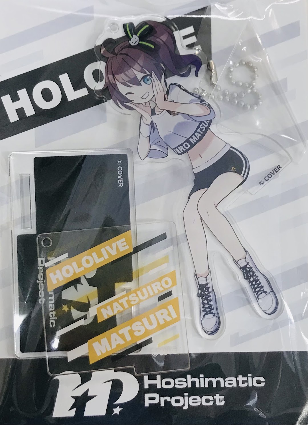 ホロライブ Hoshimatic Project となりで応援! アクリルスタンドキーホルダー 夏色まつり