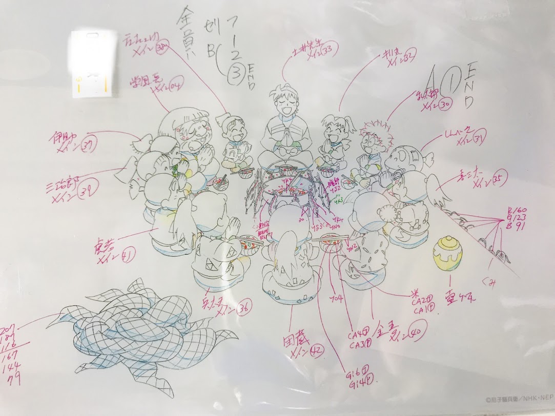 忍たま乱太郎 原画展 ～アニメ放送30年ありがとうの段～ アクリルアートパネル 原画 A