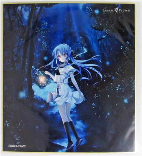サマポケ　リフレクションブルー　B2タぺストリー 水織 静久 2021 Summer Pockets REFLECTION BLUE]B2タペストリー（水織静久