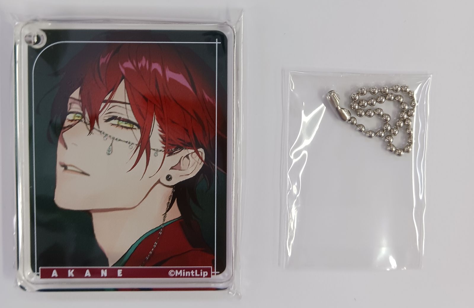 DIG-ROCK 5周年記念展 トレーディングCoLotta アクリルプレートキーホルダー RUBIA Leopard 日暮茜(AKANE)