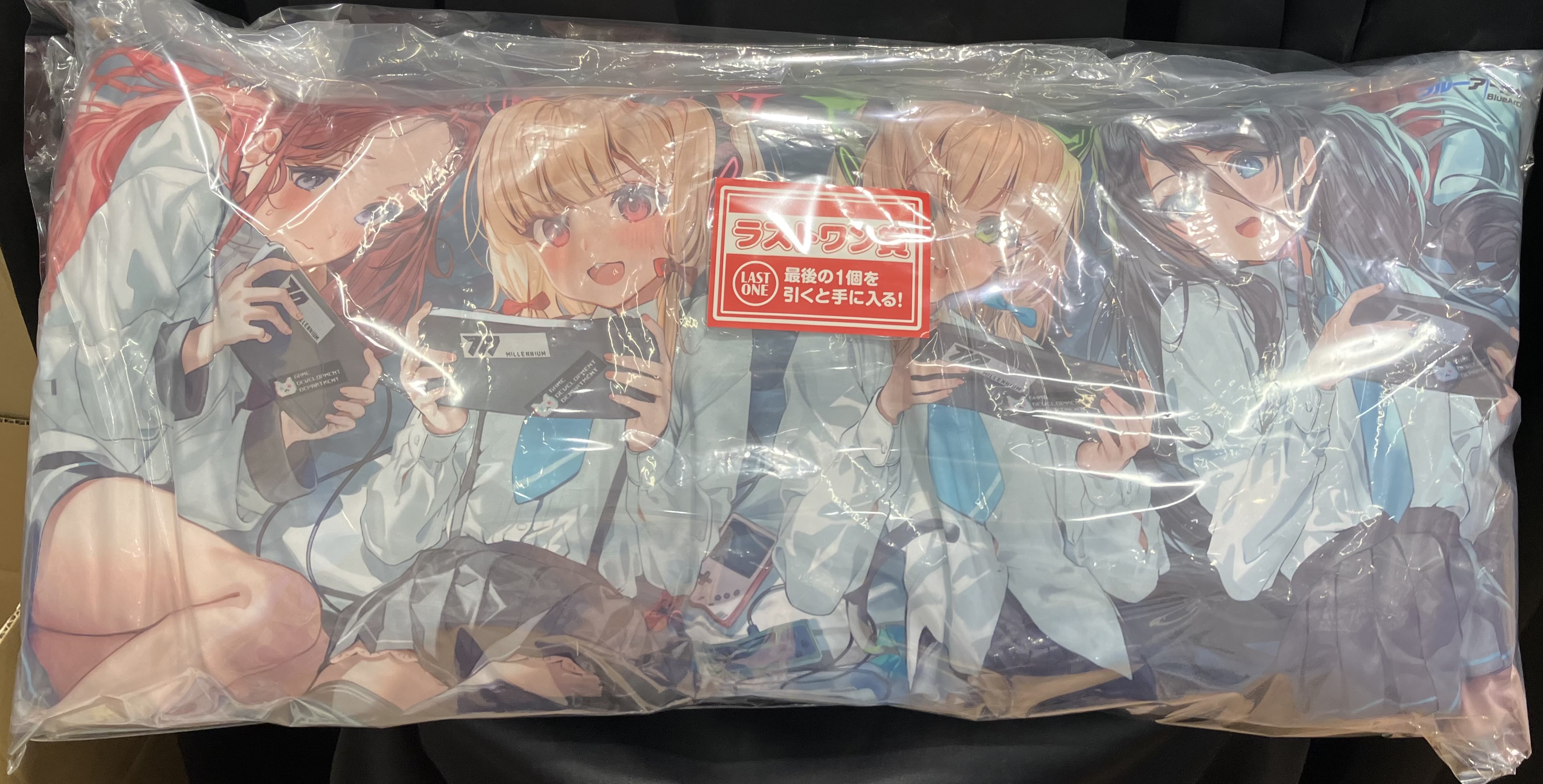 【未開封】一番くじ ブルーアーカイブ vol.2 ラストワン賞 ハイパーメガクッション ゲーム開発部/Cleaning & Clearing