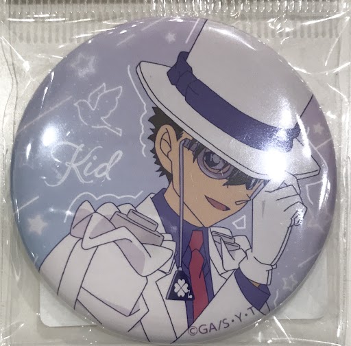 名探偵コナン 缶バッジ -エモネオン- 黒羽快斗(怪盗キッド)