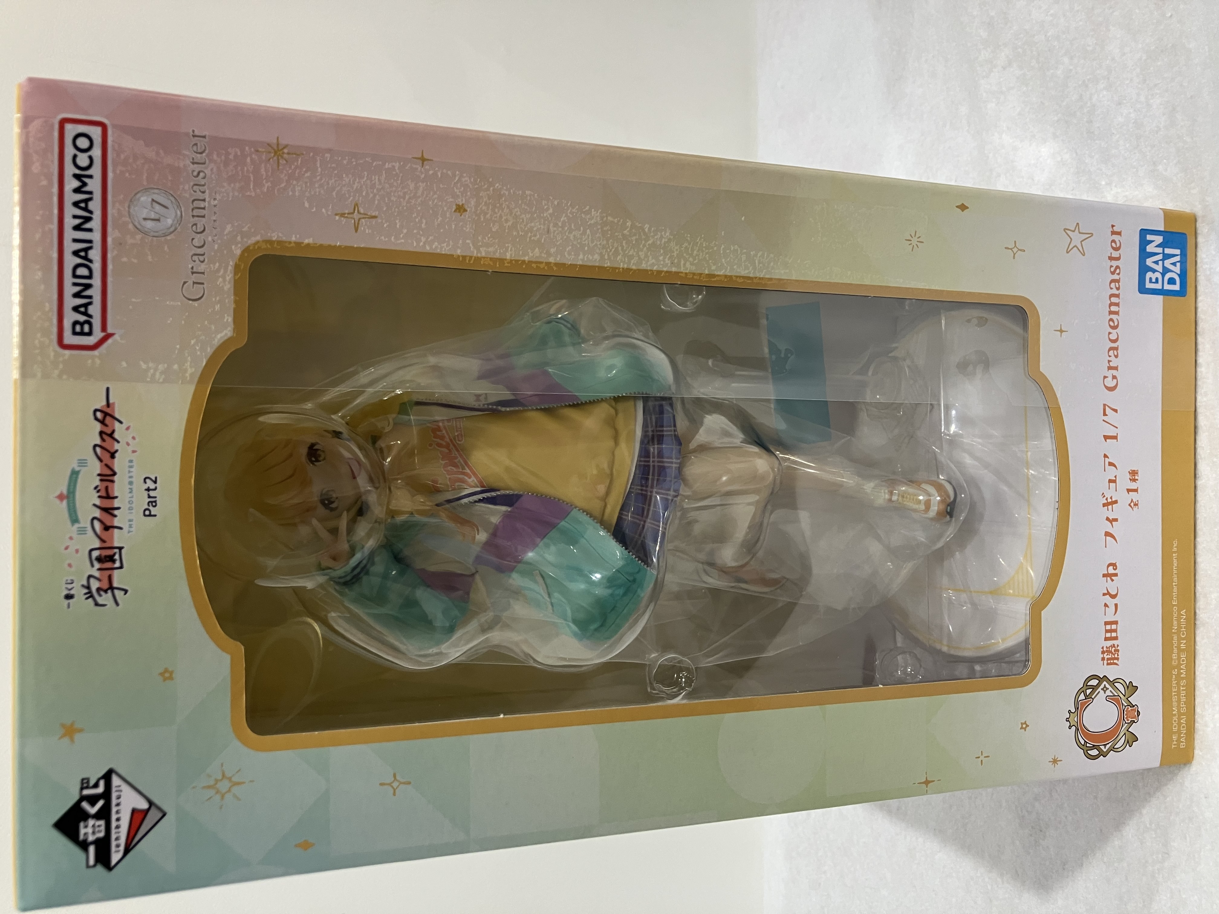 BANDAI - 【中古】一番くじ C賞 藤田ことね フィギュア 1/7 Gracemaster 学園アイドルマスター Part2 学マス[10][240010481919] 一番くじ 藤田ことね C賞 1/7 フィギュア Gracemaster 学マス