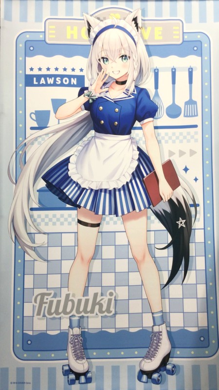 ホロライブ 等身大タペストリー 白上フブキ A ﾎﾛﾗｲﾌﾞﾄｳｼﾝﾀﾞｲﾀﾍﾟｽﾄﾘｰｼﾗ