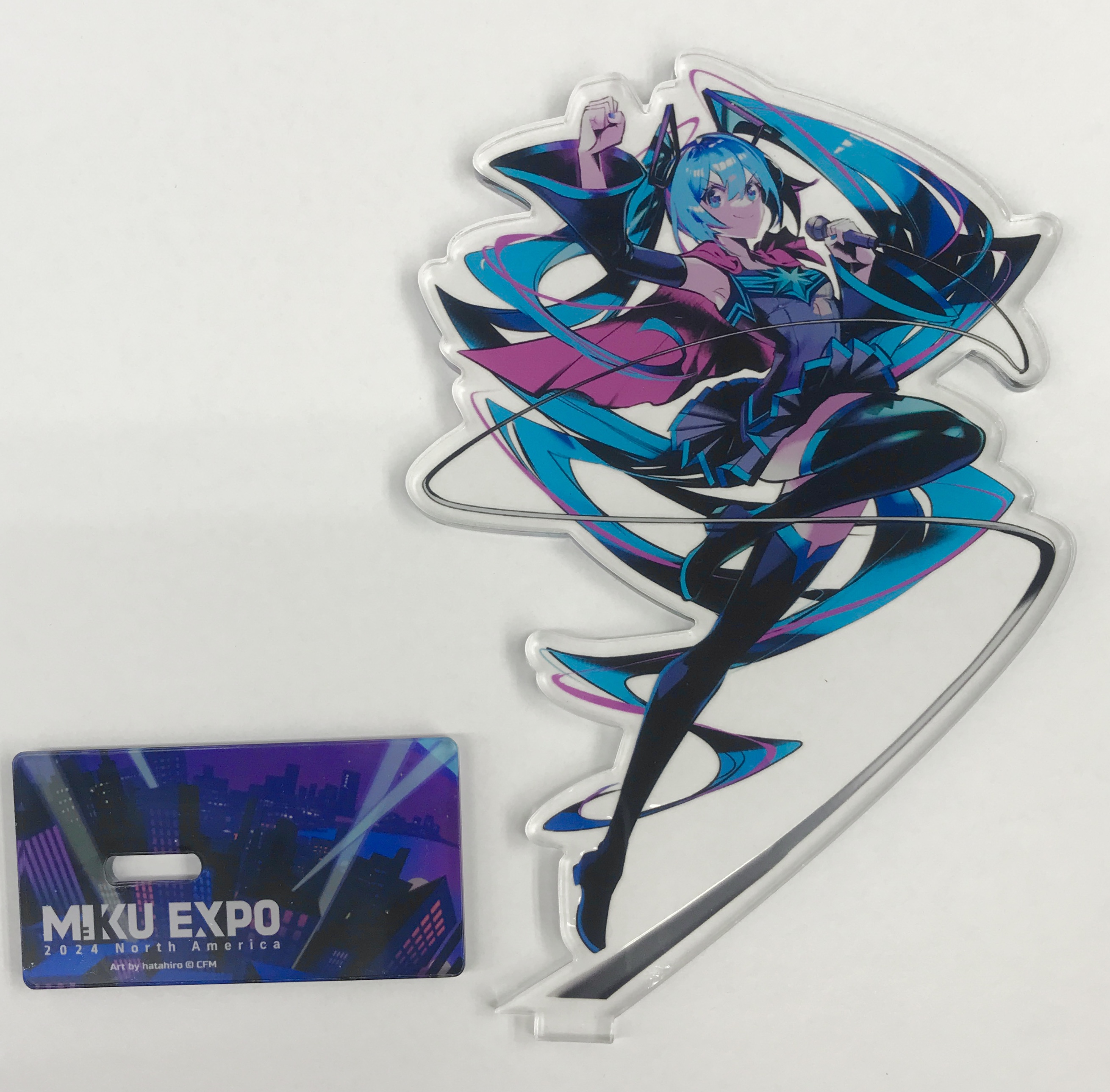 初音ミク MIKU EXPO 2024 North America SUPERHERO Acrylic Figure