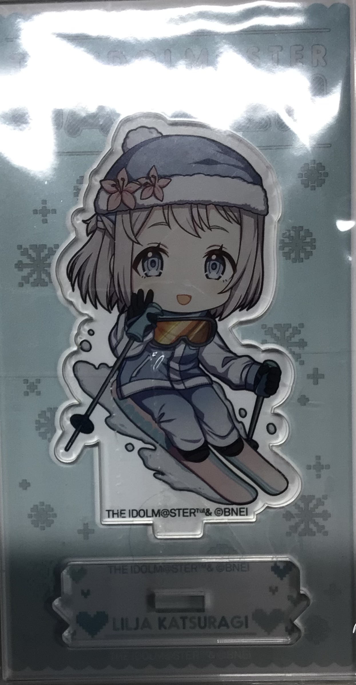学園アイドルマスター×狭山スキー場 Sayama Winter mode ミニキャラアクリルスタンド 葛城リーリヤ