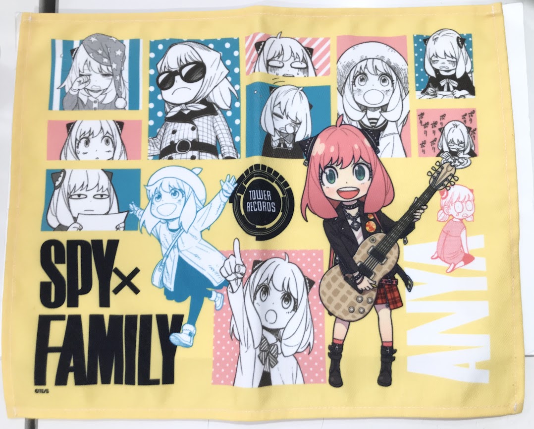SPY×FAMILY×TOWER RECORDS ランチョンマット アーニャ・フォージャー