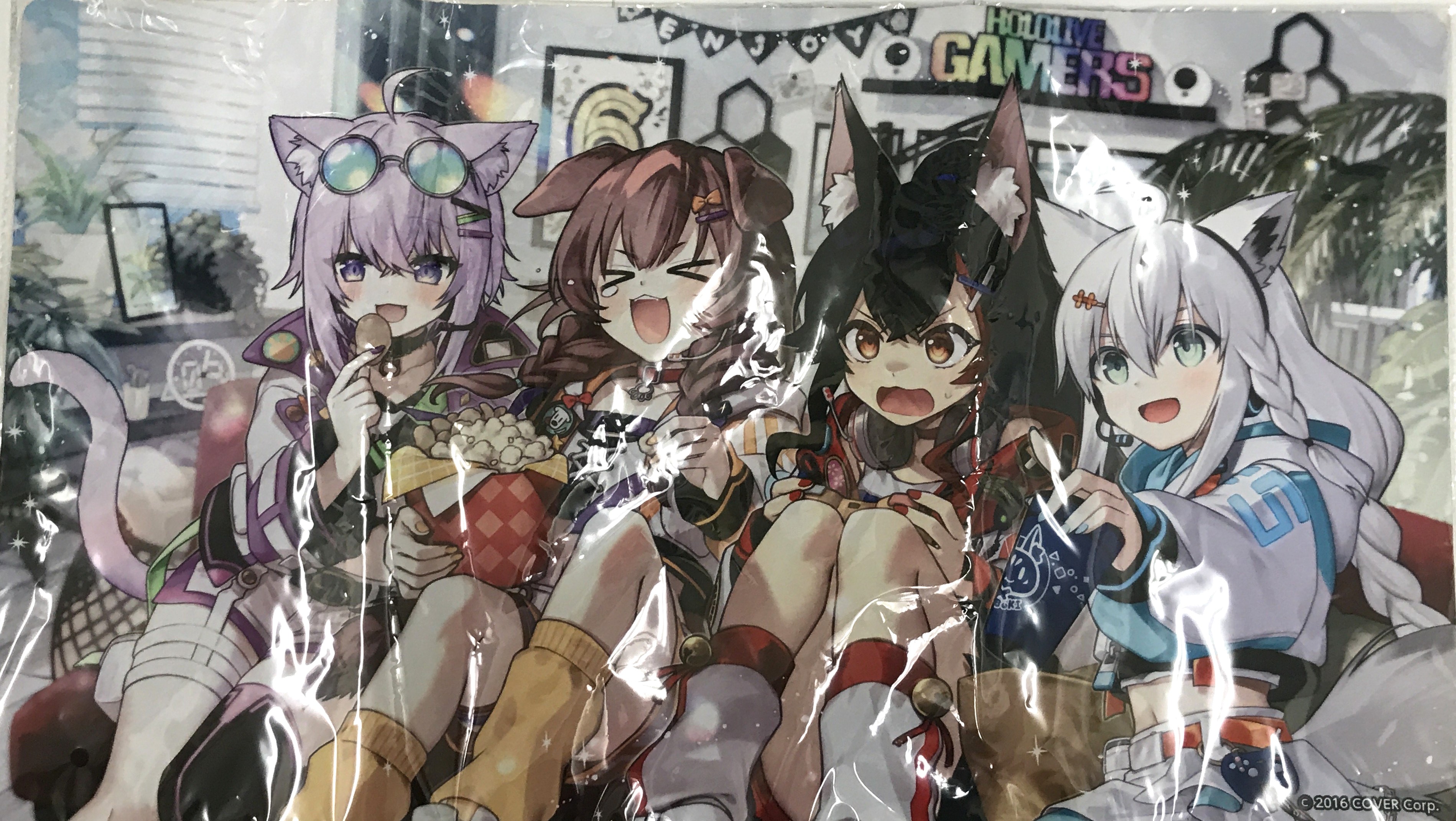 ホロライブ　公式ラバーマット　ゲーマーズ Amazon.co.jp: ホロライブ ホロライブ ゲーマーズ プレイマット
