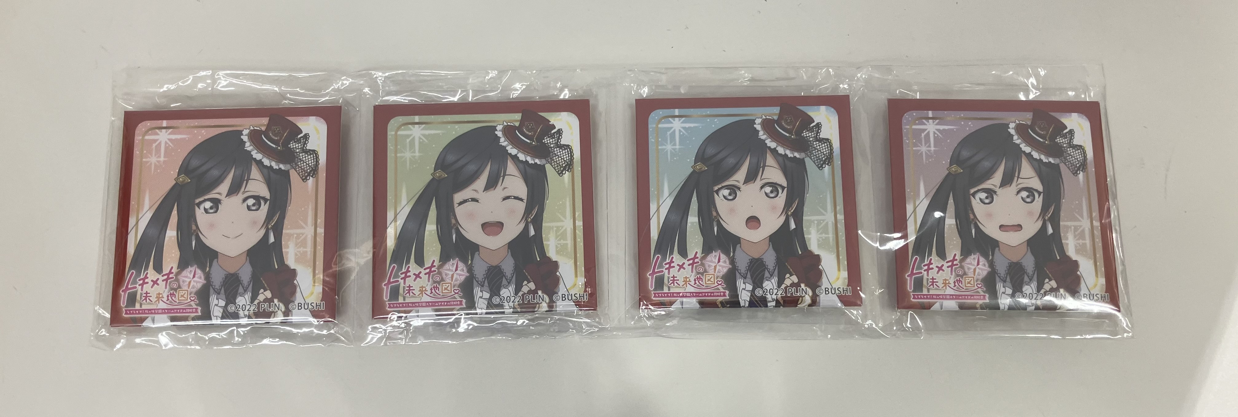 【未開封】ラブライブ!虹ヶ咲学園スクールアイドル同好会 トキメキの未来地図 缶バッジ4種セット 優木せつ菜 【ゲーマーズ超限定版内容物】