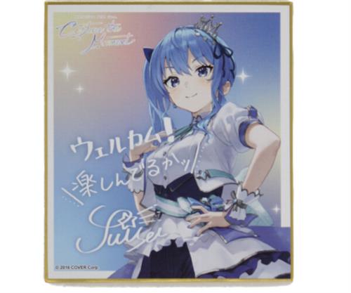 ホロライブ hololive 5th fes. Capture the Moment ランダムメッセージ色紙 hololive stage3 星街すいせい