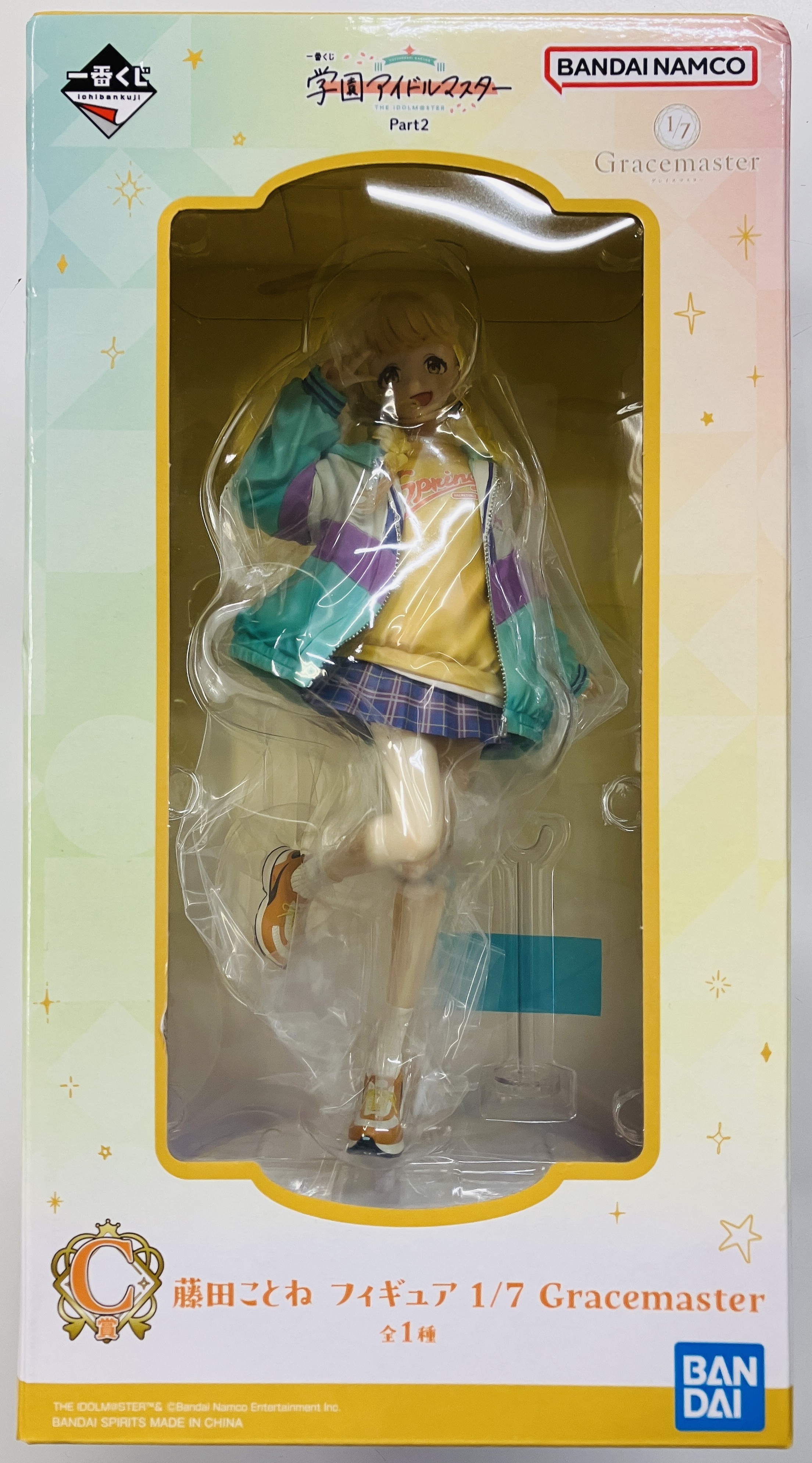 BANDAI - 【中古】一番くじ C賞 藤田ことね フィギュア 1/7 Gracemaster 学園アイドルマスター Part2 学マス[10][240010481919] 一番くじ 藤田ことね C賞 1/7 フィギュア Gracemaster 学マス