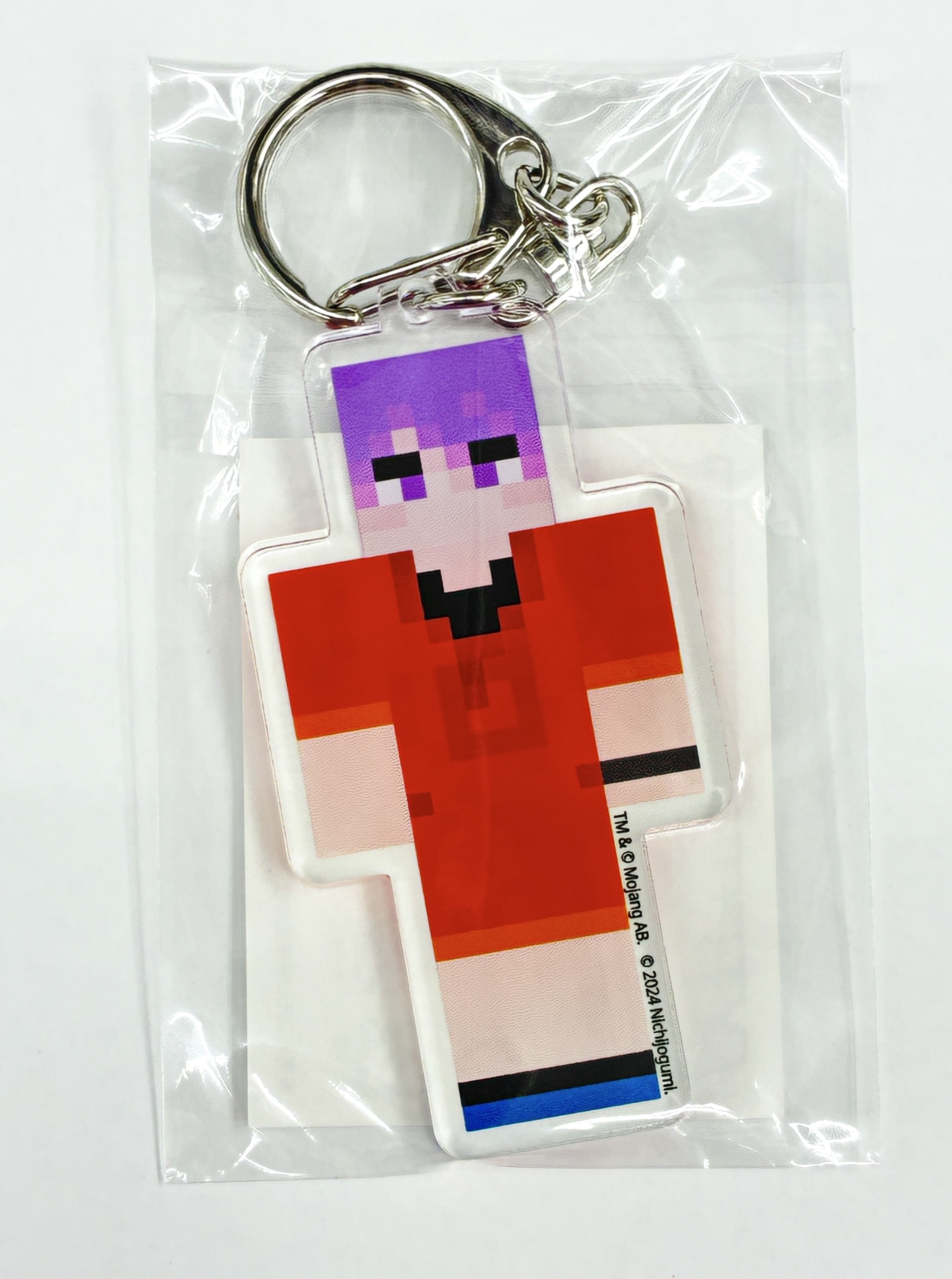 日常組×Minecraft マインクラフトアクリルキーホルダー しにがみ 脱獄