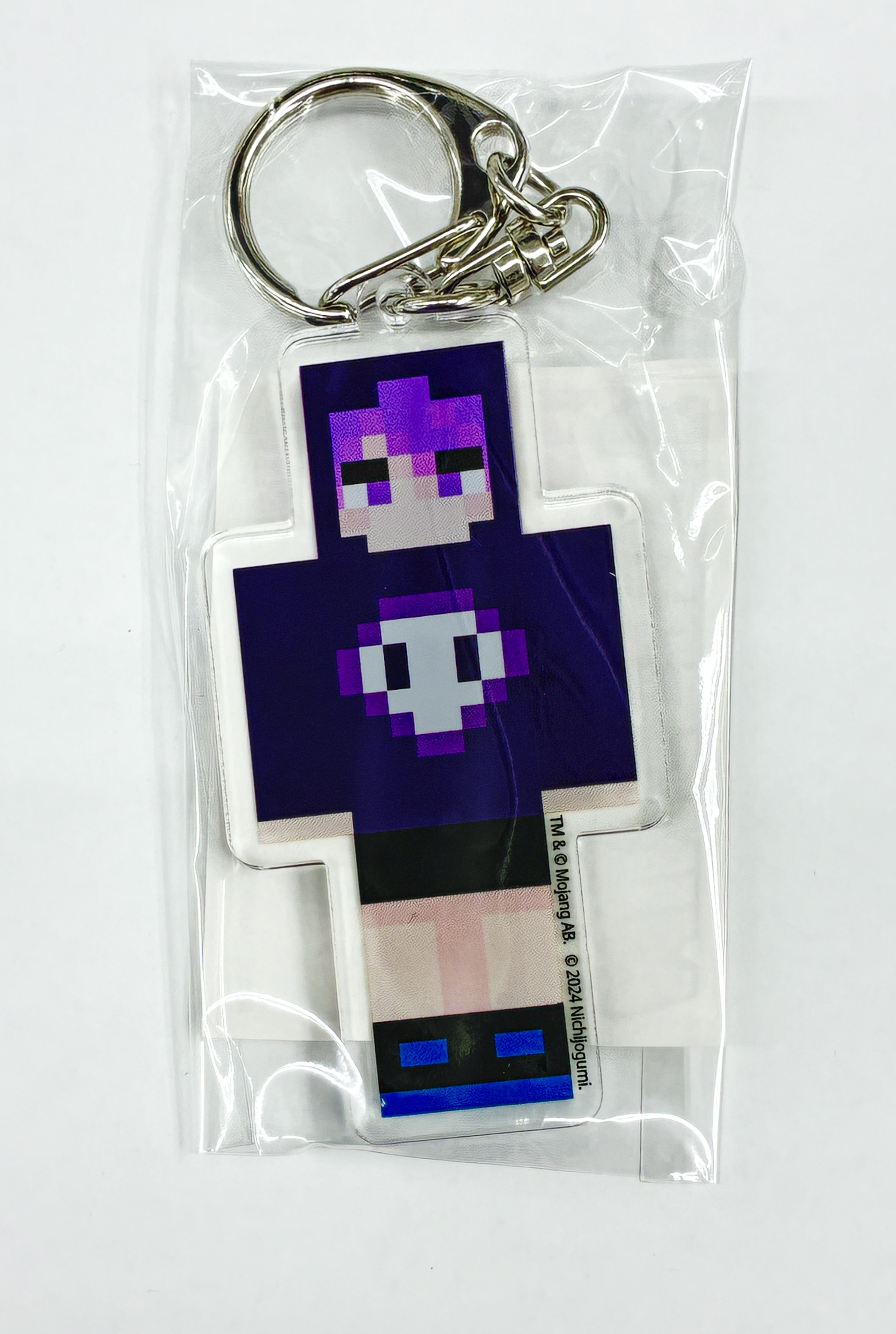 日常組×Minecraft マインクラフトアクリルキーホルダー しにがみ