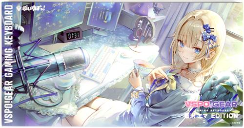 【未開封】ぶいすぽっ! VSPO! GEAR ゲーミングキーボード 第2弾 藍沢エマ