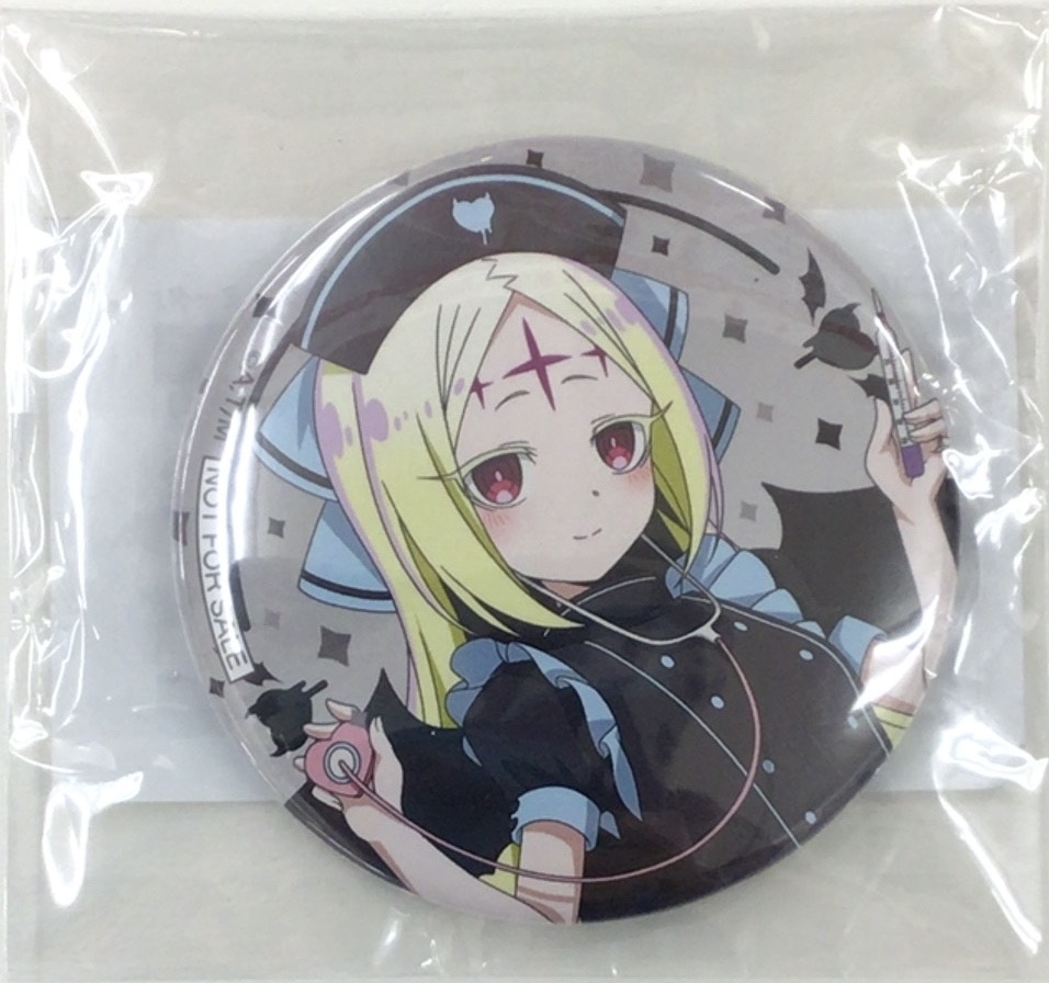 魔法少女にあこがれて　ナース水着Style　エノルミータ　缶バッジ くじコレ - 魔法少女にあこがれて ナース水着Style for トレスマジア