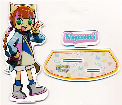 pop'n music アクリルスタンド ニャミ