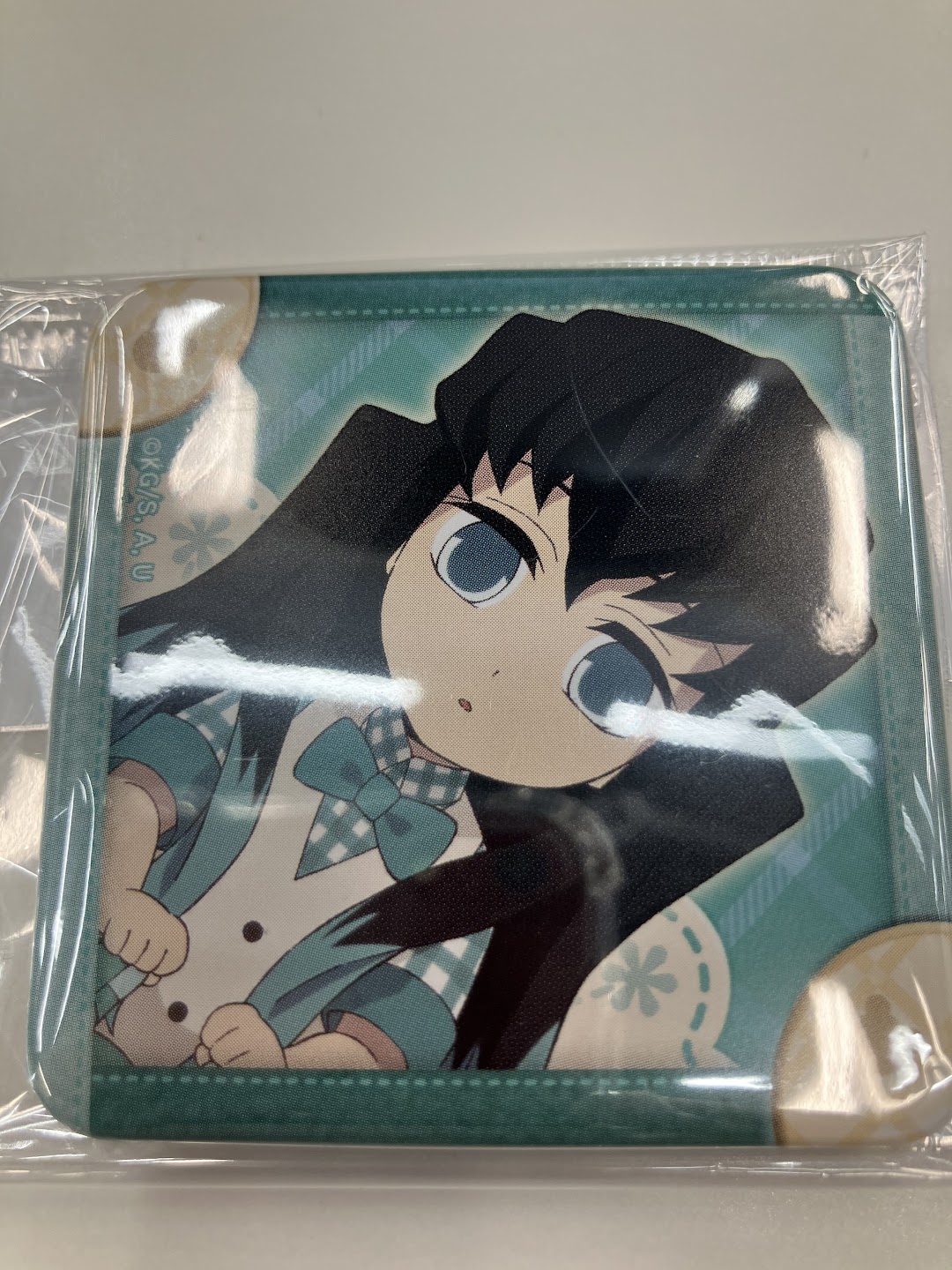 鬼滅の刃×ufotable Cafe/マチ★アソビCAFE ホワイトデーイベント 2023 ランダムダイヤ型缶バッジ B 時透無一郎