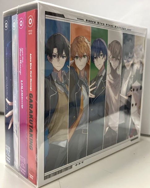 Astro Dive First Message -我楽多KING-/-ATOMOSUREINN-/-LMLMM×××-/-Twi■■light-+アニメイト連動購入特典 全巻収納BOX セット [我楽多KING]