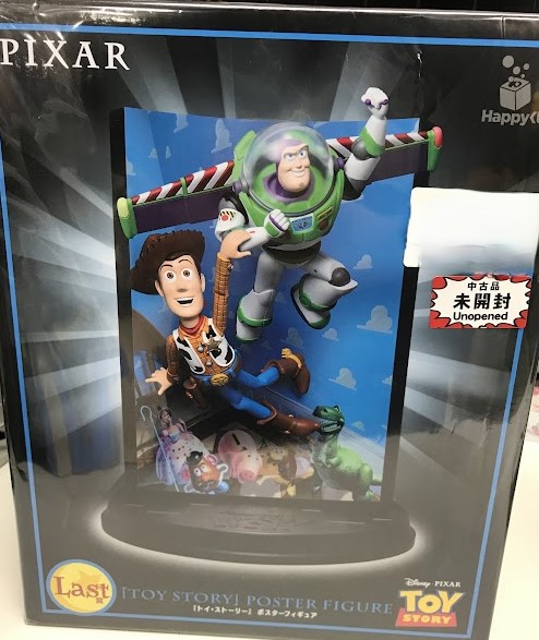 【未開封】Happyくじ /PIXAR 2025 Last賞 『トイ・ストーリー』 ポスターフィギュア