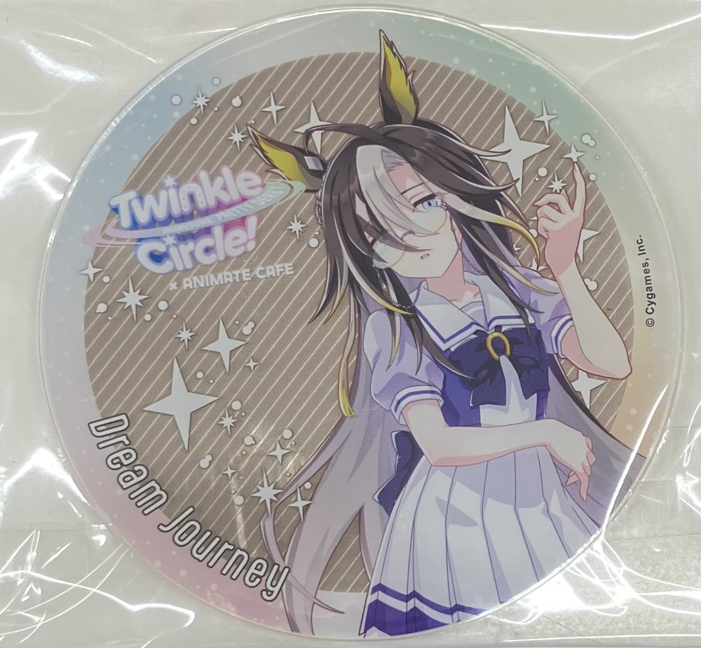 ウマ娘 プリティーダービー 6th EVENT The New Frontier×アニメイトカフェ 有償特典 トレーディングアクリルコースター Cグループ ドリームジャーニー