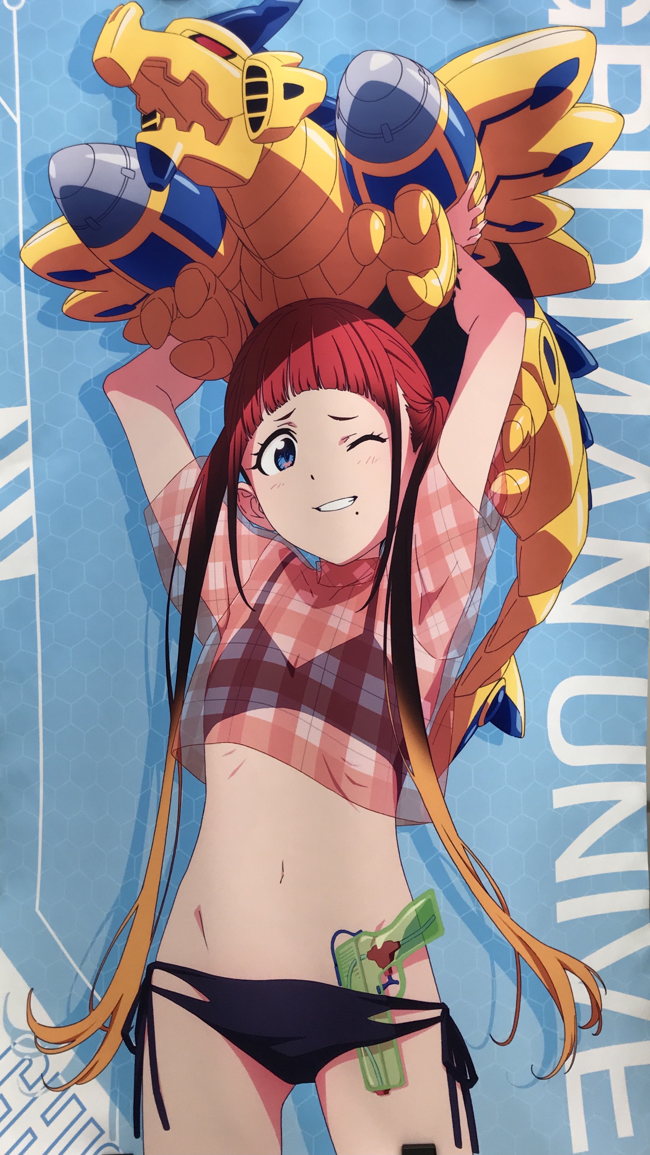 グリッドマン くじメイト A賞 ロングタペストリー 宝多六花