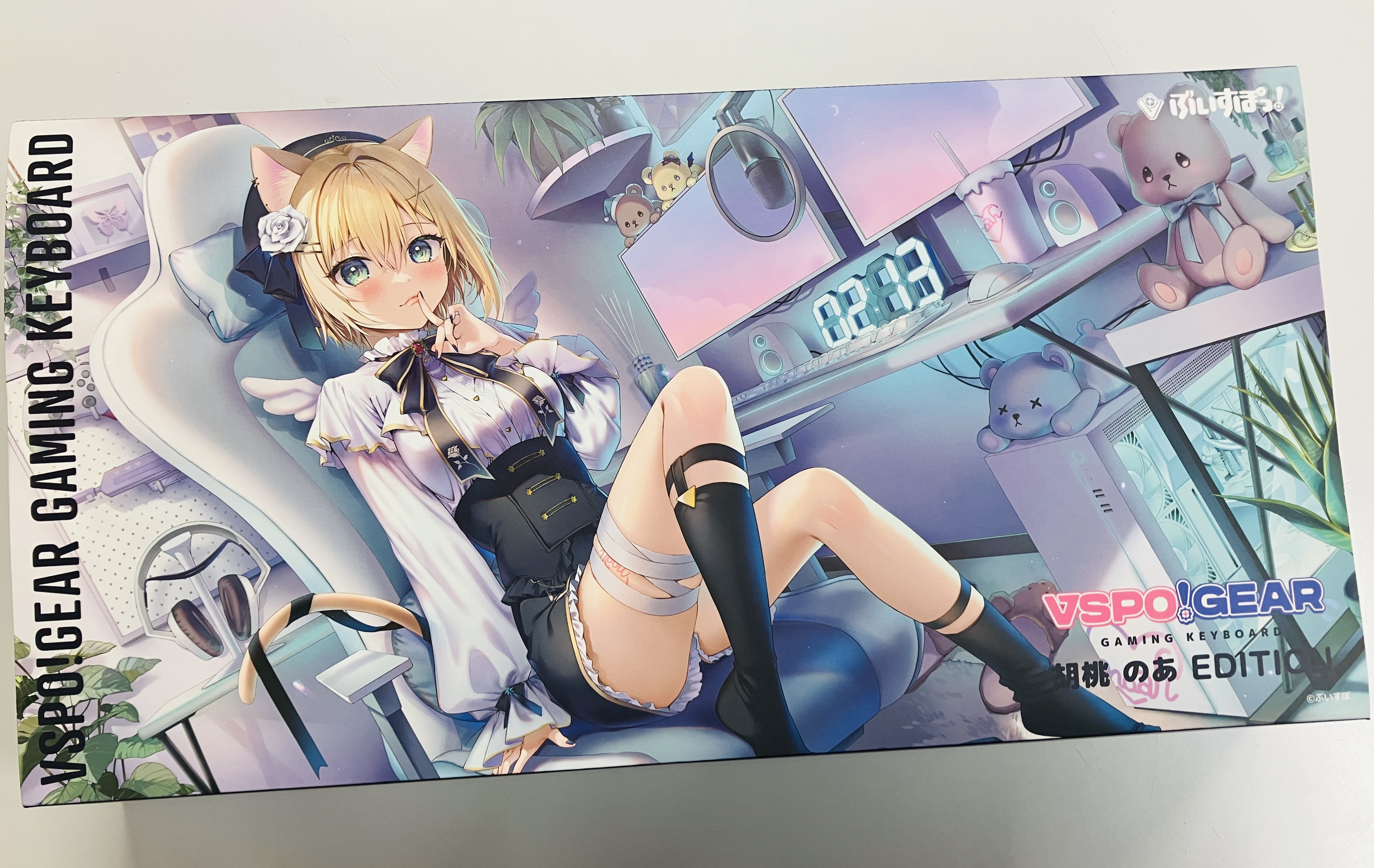 【未開封】ぶいすぽっ! VSPO! GEAR ゲーミングキーボード 第1弾 胡桃のあ