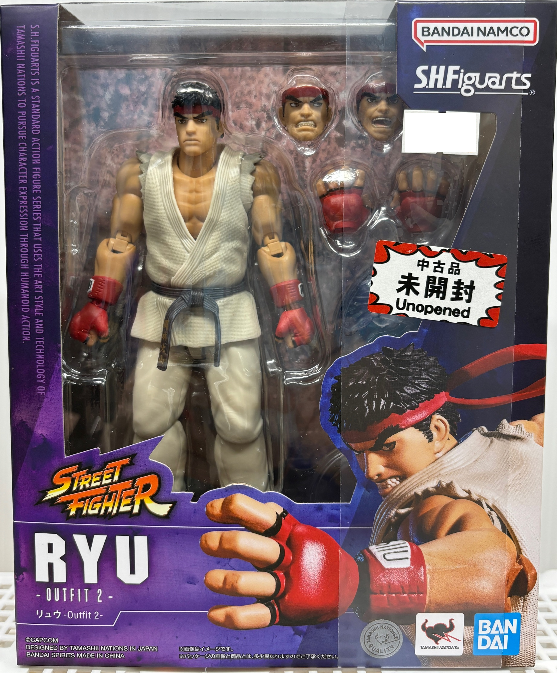 【未開封】S.H.Figuarts ストリートファイターシリーズ リュウ -Outfit 2- 【フィギュア】[BANDAI SPIRITS]