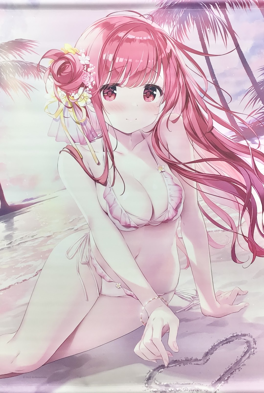 きみしま青 WスエードB2タペストリー 莉子 『Heart in the sand』 [きみしま青][KOHARUCHAYA]