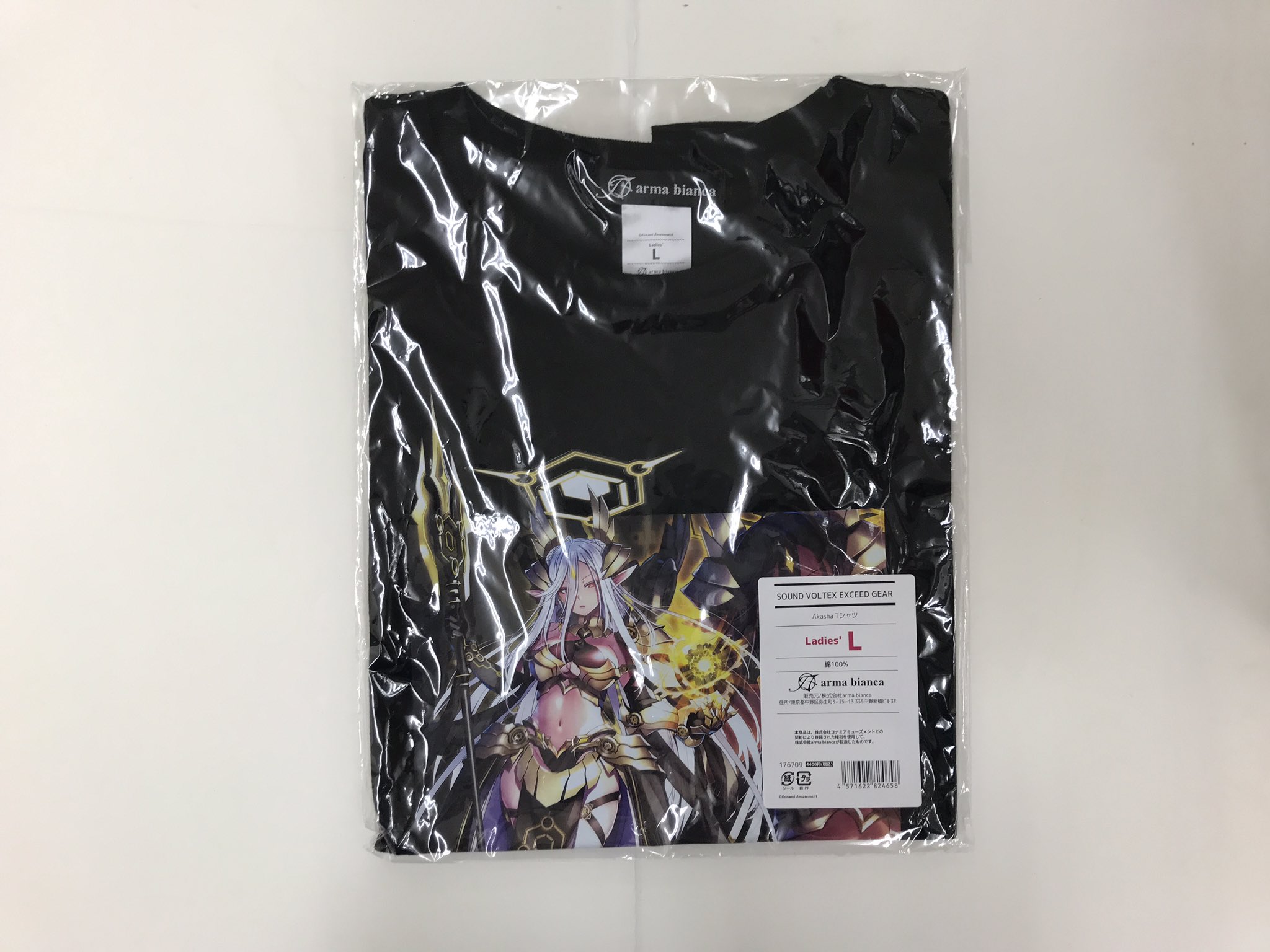 【未開封】SOUND VOLTEX EXCEED GEAR Tシャツ Λkasha (レディース/Lサイズ)
