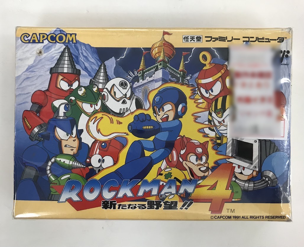 ロックマン 4 新たなる野望 【ファミリーコンピュータ】