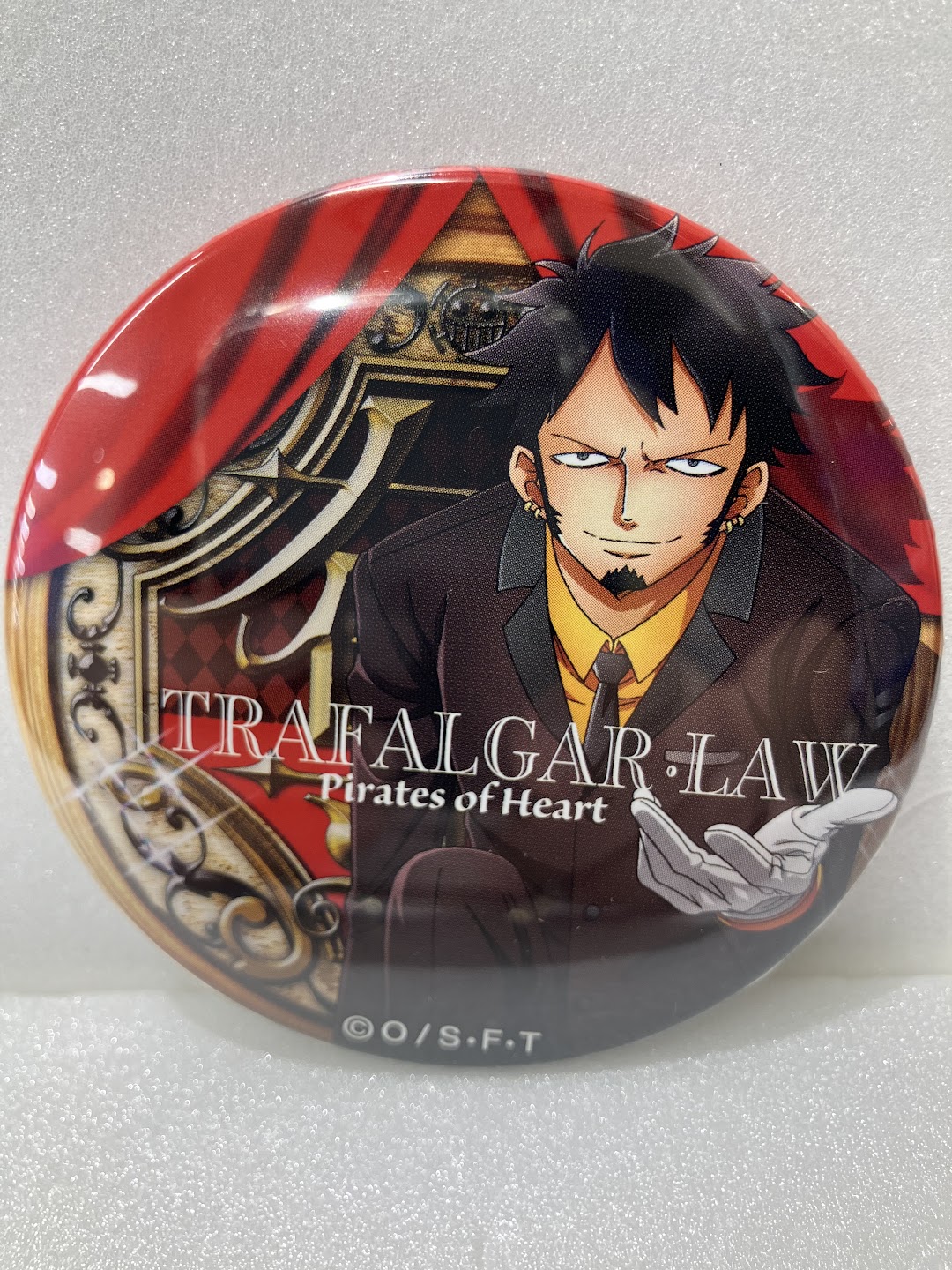 輩缶バッジ トラファルガー・ロー　コンプリートコレクション　ワンピース ONE PIECE 