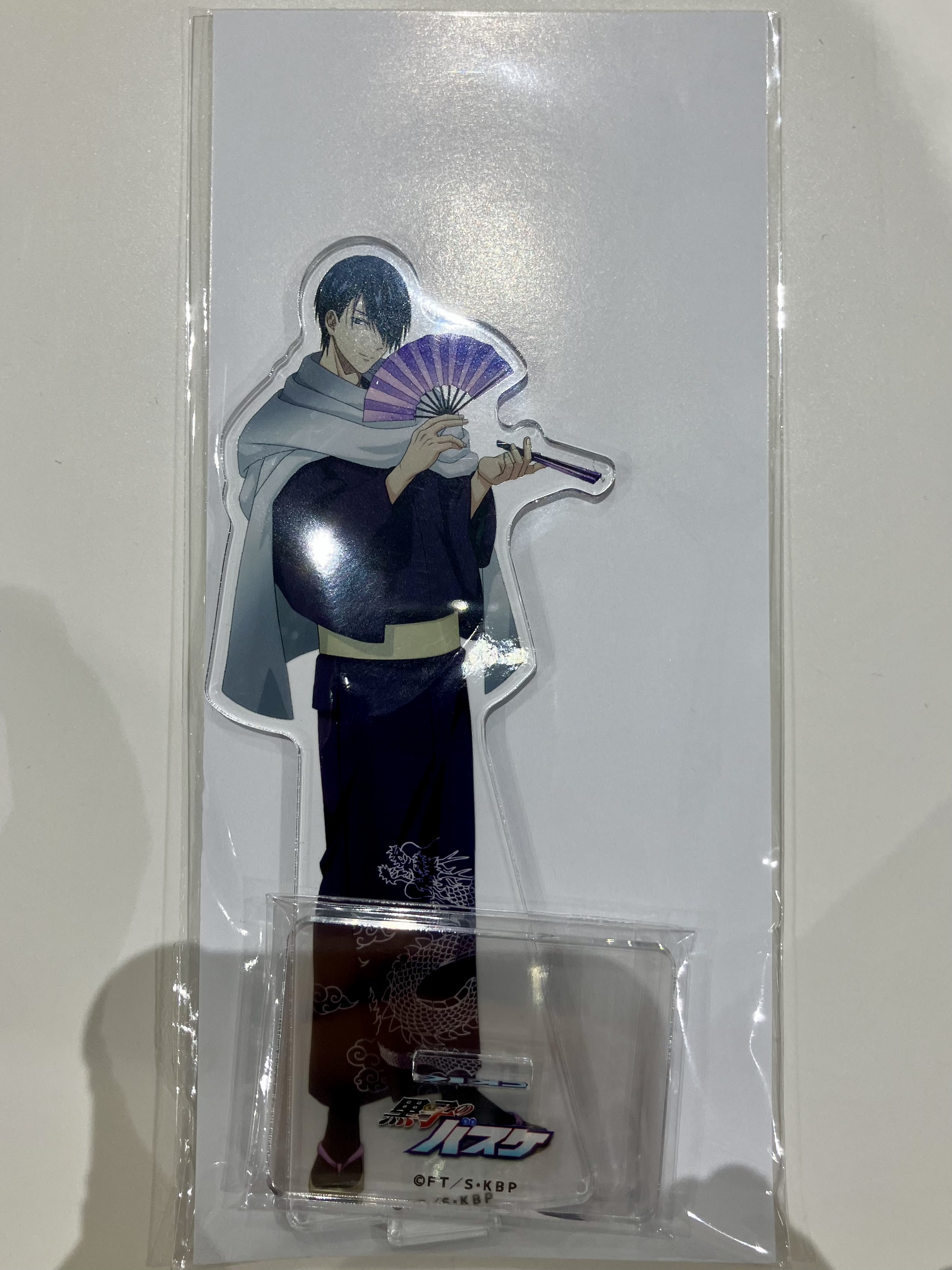 【未開封】黒子のバスケ×GiGOコラボカフェ ビッグアクリルスタンド ～和装ver.～ 氷室辰也