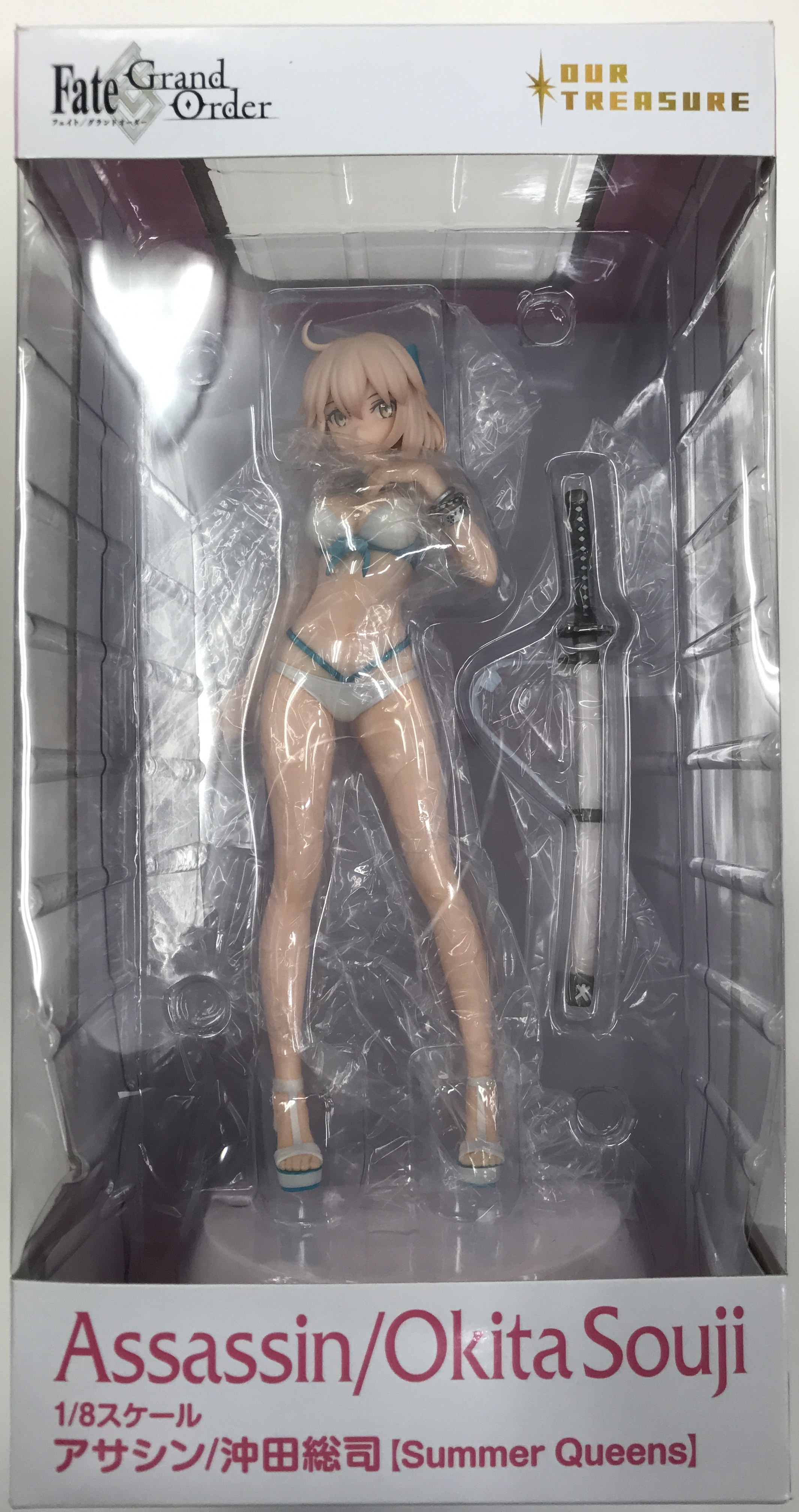 Fate/Grand Order アサシン/沖田総司 [Summer Queens] 【あみあみ/でじたみん/東京フィギュア限定】 【フィギュア】[アワートレジャー|東京フィギュア]