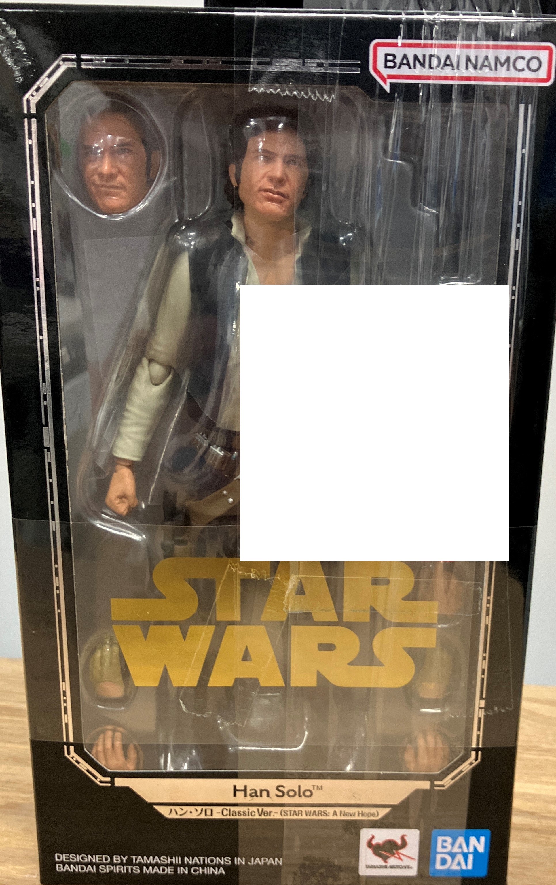【未開封】S.H.Figuarts スター・ウォーズ エピソード4/新たなる希望 ハン・ソロ -Classic Ver.- (STAR WARS: A New Hope) 【フィギュア】[BANDAI SPIRITS]