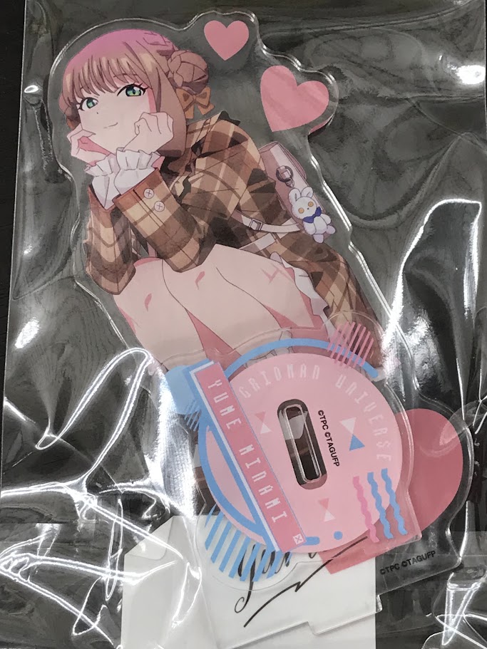 SSSS.GRIDMAN 新条アカネ　LISTLESS　アクリルブロック LISTLESS SSSS.GRIDMAN「アカネちゃんのお道具箱」 描き下ろし